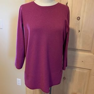 Raspberry pink sweater